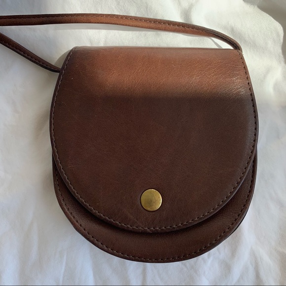 RARE VINTAGE COACH Horseshoe Belt Bag LEATHER - Picture 1 of 5